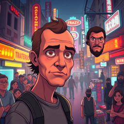 Whose Face Is It Anyway? - Text-based game