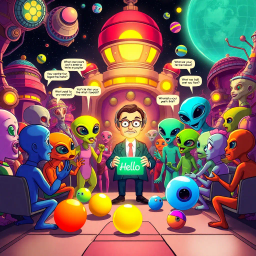 Whose Hello Is It Anyway? - Text-based game