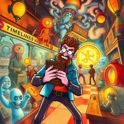 Relic Rumble: Whose Is It Anyway? - Text-based game