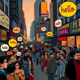 Whose Hello Is It Anyway? - Text-based game