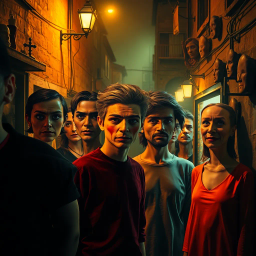 Whose Face Is It Anyway? - Text-based game