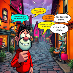 Whose Hello Is It Anyway? - Text-based game