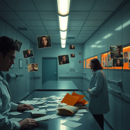 Whose Face is It Anyway? - Text-based game