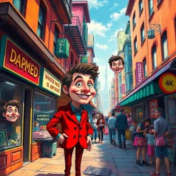 Whose Face Is It Anyway? - Text-based game