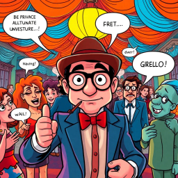 Comedy-Mystery text games