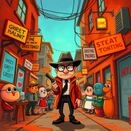 Whose Hello Is It Anyway? - Text-based game