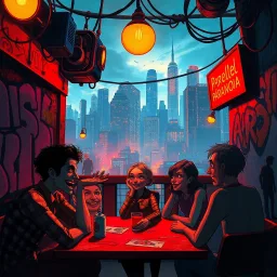 Parallel Paranoia - Text-based game