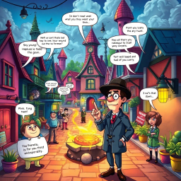 Whose Hello Is It Anyway? - Text-based game