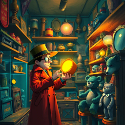 Who’s Item is This? A Curiosities Conspiracy - Text-based game