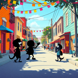 Whose Shadow is it Anyway? - Text-based game