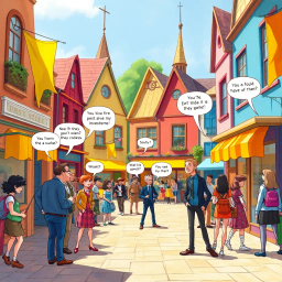 Whose Hello Is It Anyway? - Text-based game