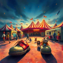 Circus of Shadows - Text-based game
