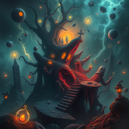 Whose Nightmare Is It Anyway? - Text-based game