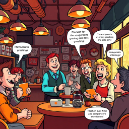 Whose Hello Is It Anyway? - Text-based game