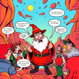 Whose Hello is it Anyway? - Text-based game