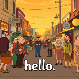 Whose Hello Is It Anyway? - Text-based game