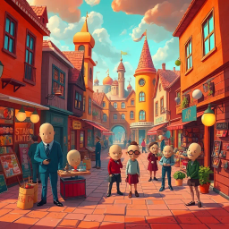 Whose Face is It Anyway? - Text-based game