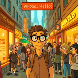 Whose Hello Is It Anyway? - Text-based game