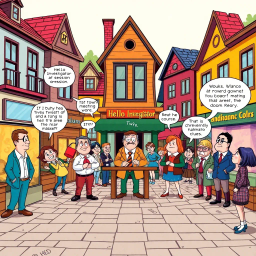 Whose Hello Is It Anyway? - Text-based game