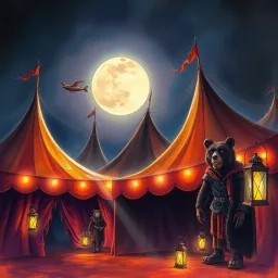 Circus of Shadows - Text-based game