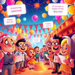 Whose Hello Is It Anyway? - Text-based game