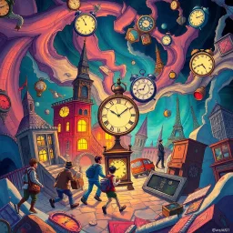 ChronoFiasco: Time's Twists and Twirls - Text-based game