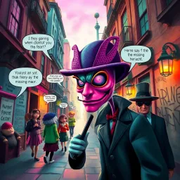 Whose Face Is It Anyway? - Text-based game