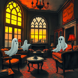 Hello, Whose Ghost Is It Anyway? - Text-based game