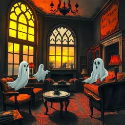 Hello, Whose Ghost Is It Anyway? - Text-based game