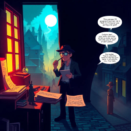 Whose Shadow Is It Anyway? - Text-based game