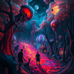 Whose Nightmare Is It Anyway? - Text-based game