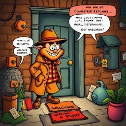 Whose Hello Is It Anyway? - Text-based game