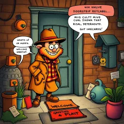 Whose Hello Is It Anyway? - Text-based game