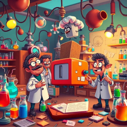 Whose Lab is it Anyway? - Text-based game