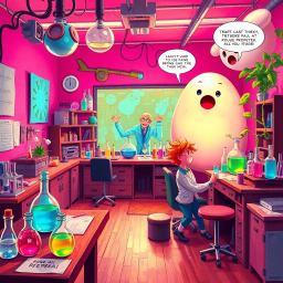 Whose Lab Is It Anyway? - Text-based game