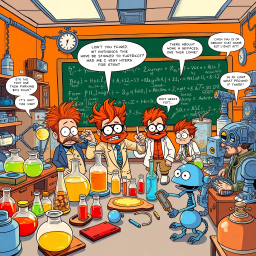 Whose Lab Is It Anyway? - Text-based game