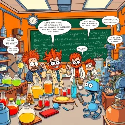 Whose Lab Is It Anyway? - Text-based game