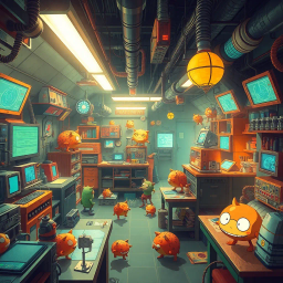 Whose Lab Is It Anyway? - Text-based game