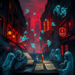 Spectral Contracts: Who You Gonna Call? - Text-based game