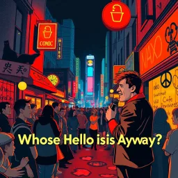Whose Hello Is It Anyway? - Text-based game