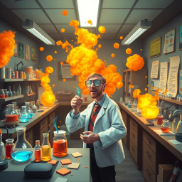 Whose Lab Is It Anyway? - Text-based game