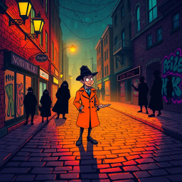 Whose Shadow is This Anyway? - Text-based game