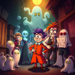 Hello, Whose Ghost Is It Anyway? - Text-based game