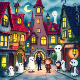 Hello, Whose Ghost is it Anyway? - Text-based game