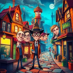 Whose Face Is It Anyway? - Text-based game