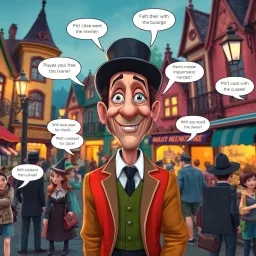 Whose Face is It Anyway? - Text-based game