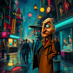 Whose Face Is It Anyway? - Text-based game