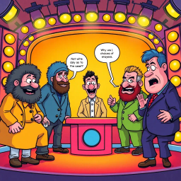 Hello, Whose Line Is It Anyway? - Text-based game