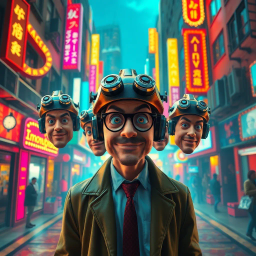 Whose Face Is It Anyway? - Text-based game