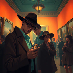 Curse of the Museum Heist - Text-based game